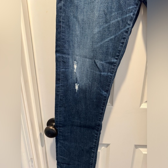 New AG Nolan Relaxed Slim Jeans size 31. Anthropologie. Dark wash. Ankle length - Picture 11 of 13